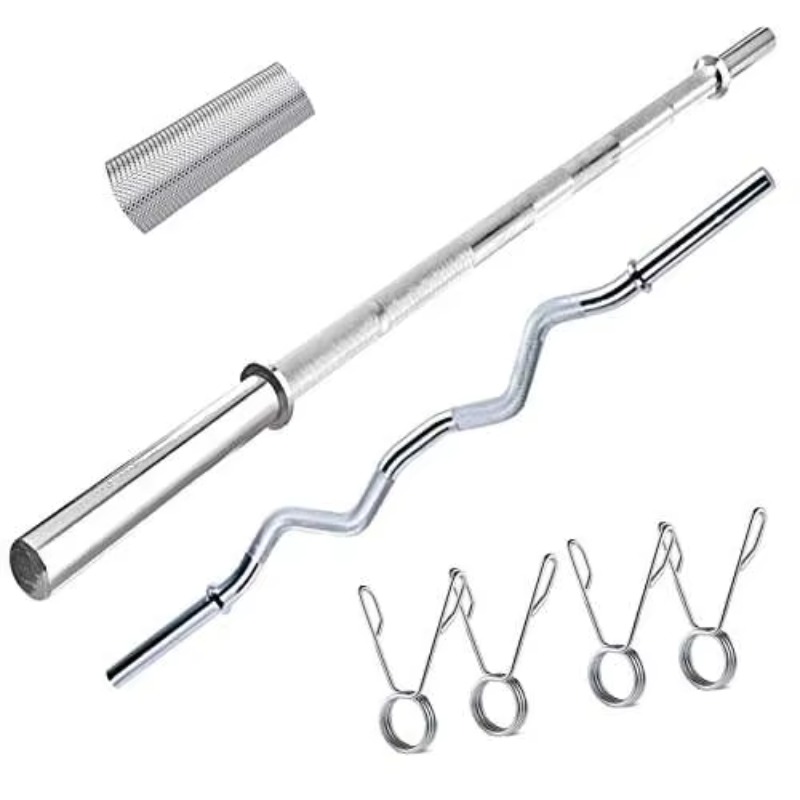 Professional 1.5M Gym Quality  - Barbell Curl Bar recension och pris