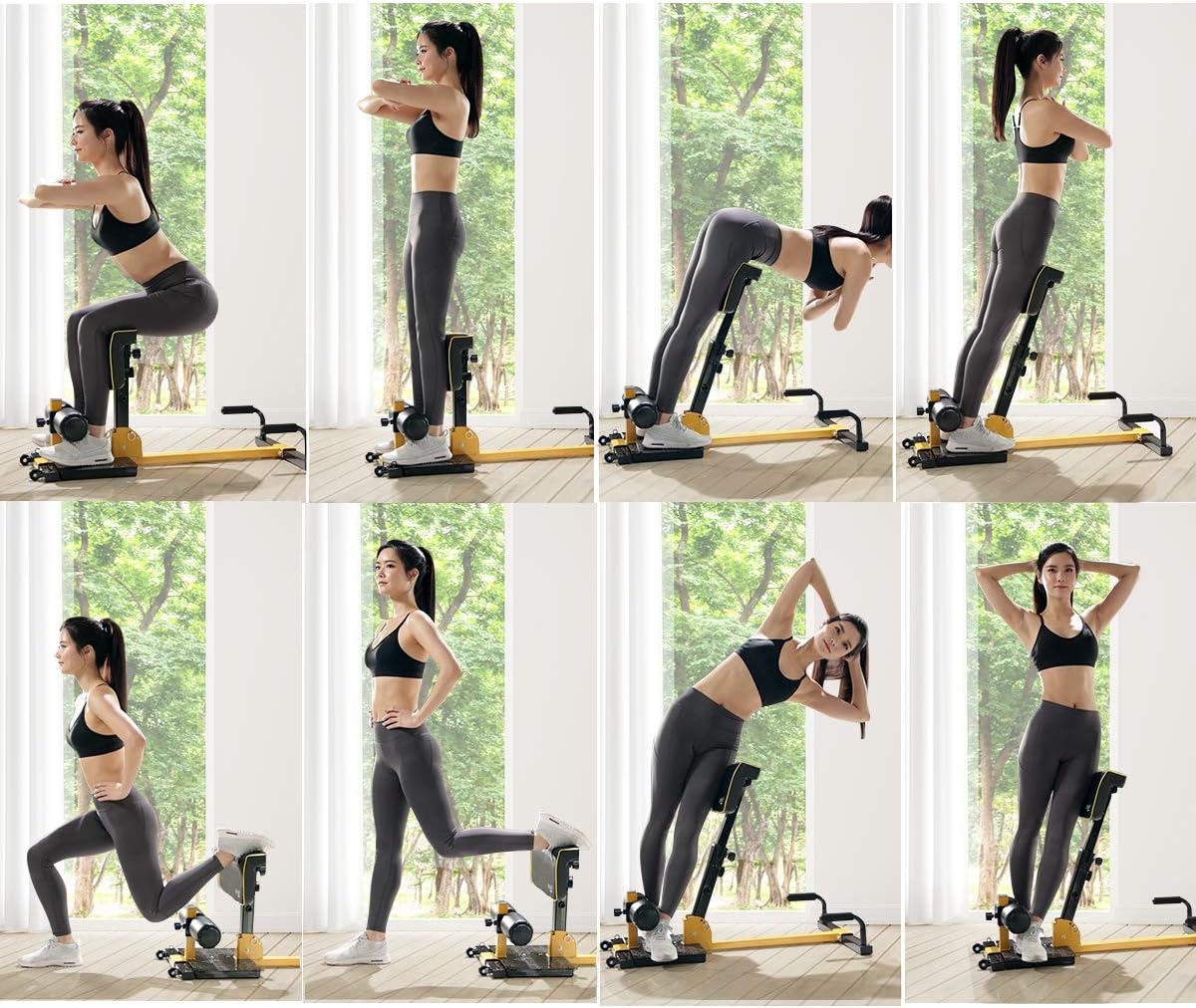 Home Gym Core Workout, PVC Mat - Home Gym Yellow recension och pris