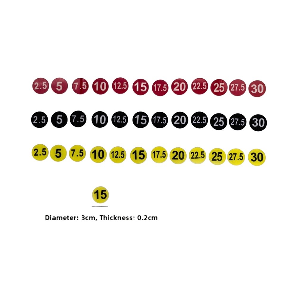 Fitness Dumbbell Rack Number S - Home Gym Yellow recension och pris