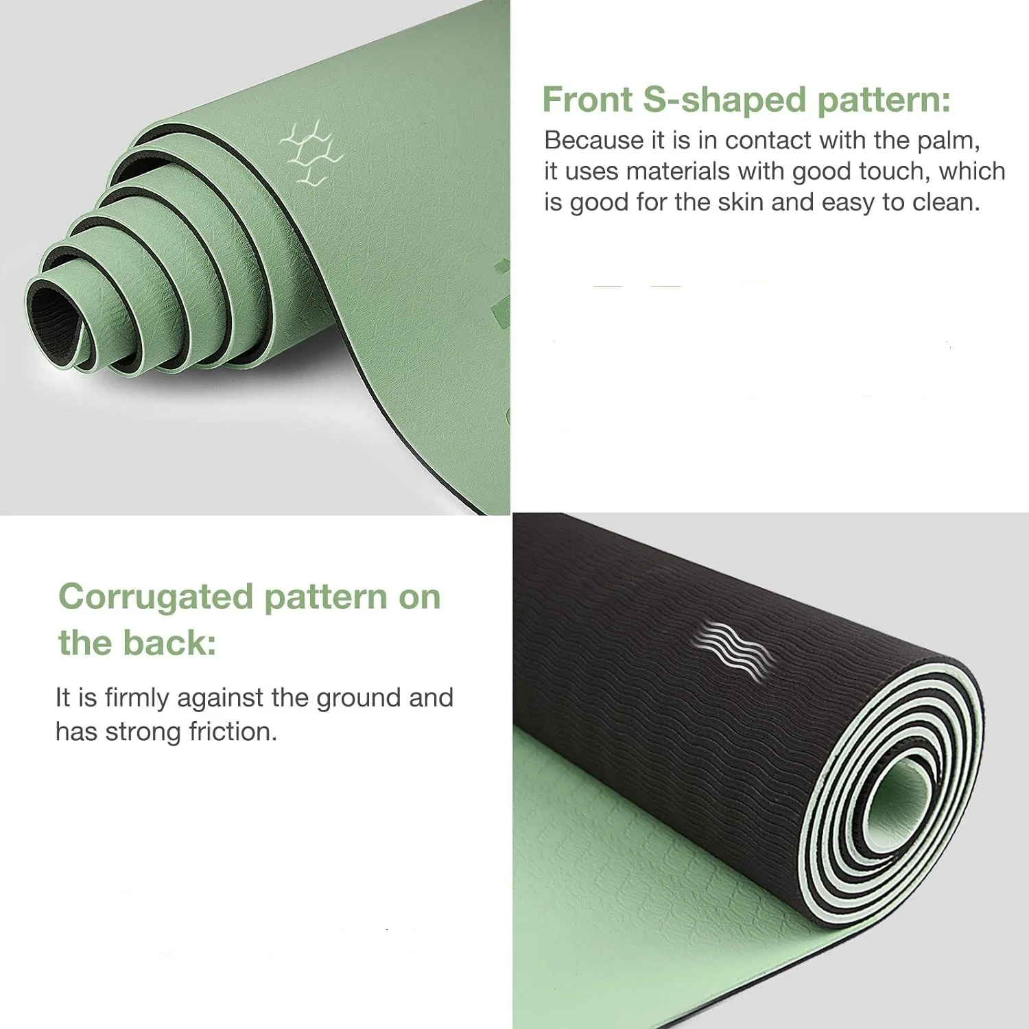 TPE yoga mat is environmentall - Gymnastics Mat Thick recension och pris