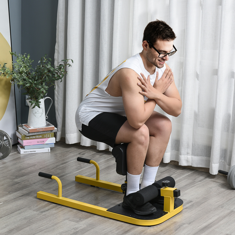 Ye Soozier 3-in-1 Padded Push  - Home Gym Yellow recension och pris