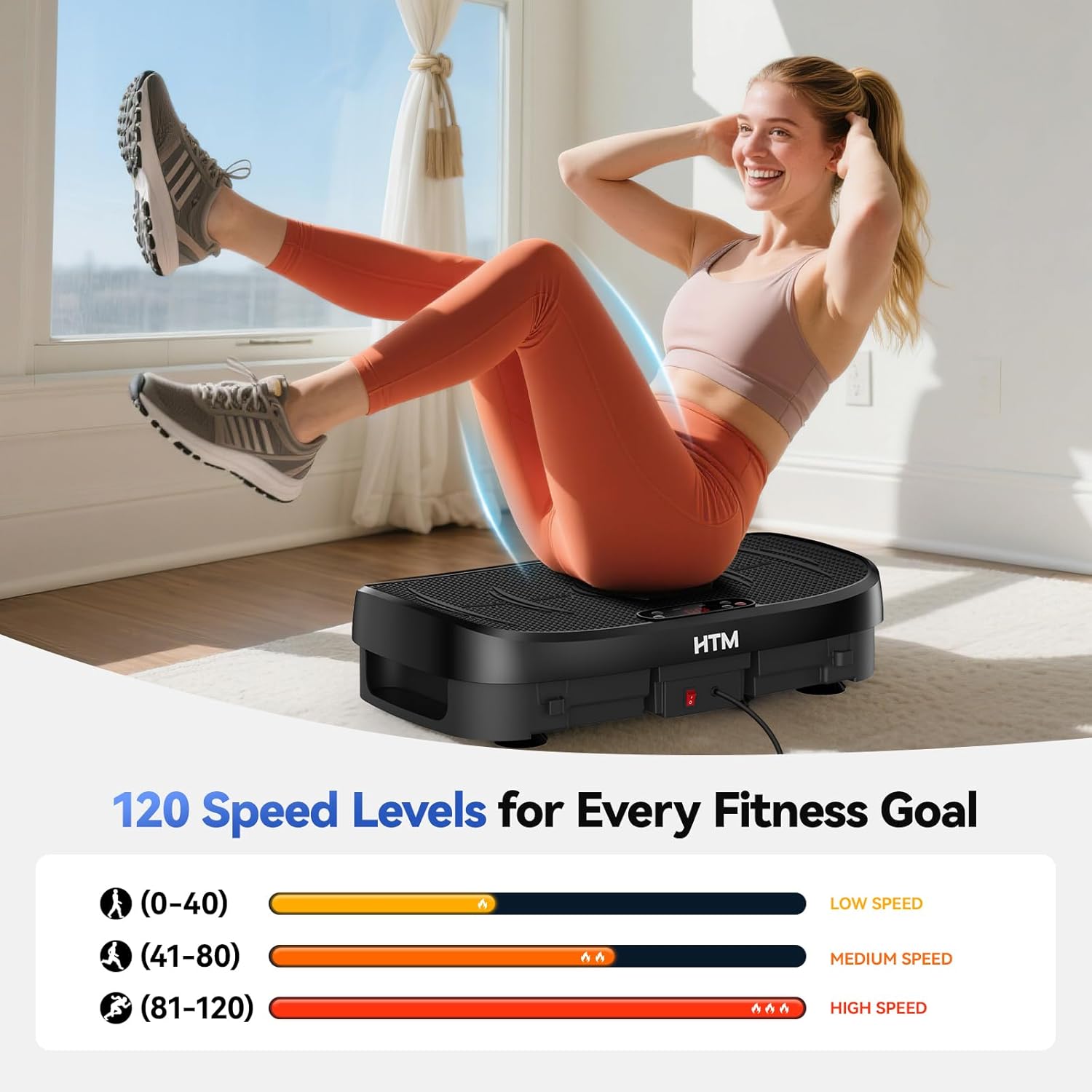 Vibration Plate Fat Burning Fi - Home Gym Rig recension och pris