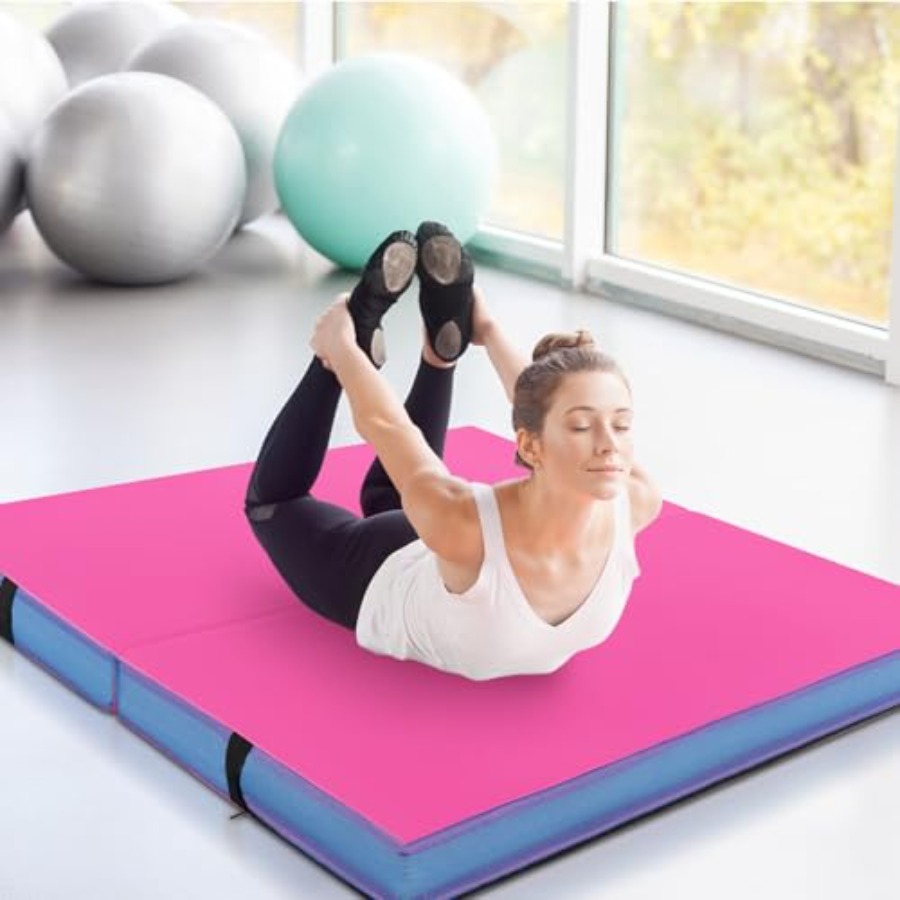 Home gym mat for aerobics yoga - Gymnastics Mat Thick recension och pris