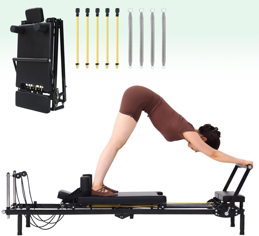 Foldable Pilates Reformer Mach - Home Gym Pilates recension och pris