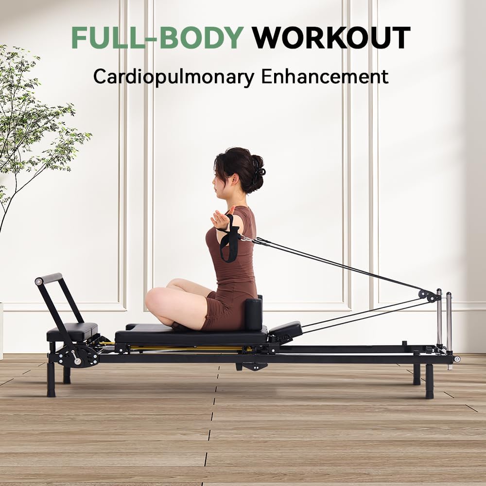 Foldable Pilates Reformer Mach - Home Gym Pilates recension och pris