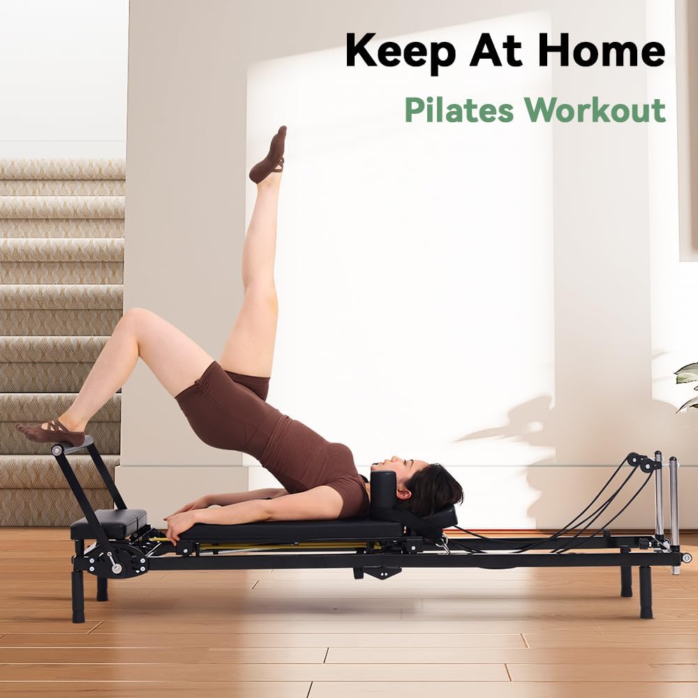 Foldable Pilates Reformer Mach - Home Gym Pilates recension och pris