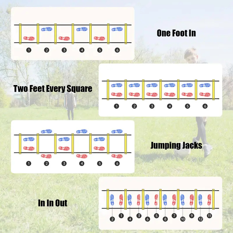 6m Agility Ladder &  football  - Agility Ladder Speed recension och pris