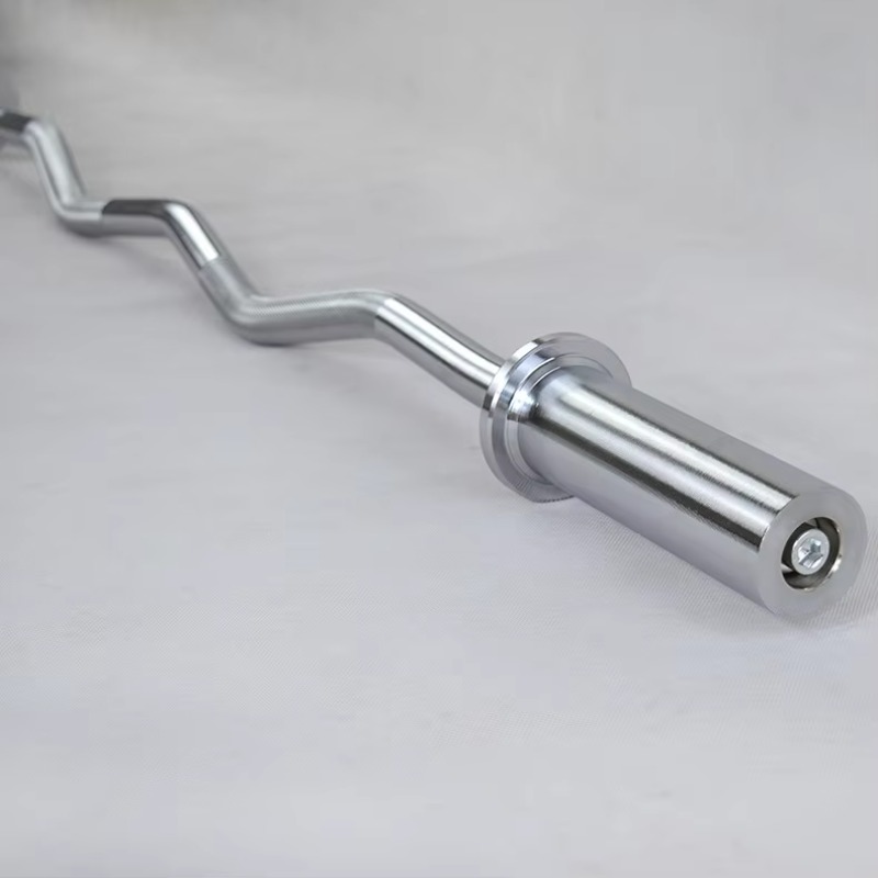 1.2m-2.2m Multi Size Cast Iron - Barbell Curl Bar recension och pris