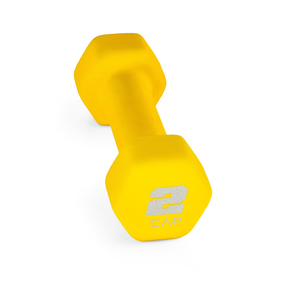 Neoprene Dumbbell 2lb Weight f - Home Gym Yellow recension och pris