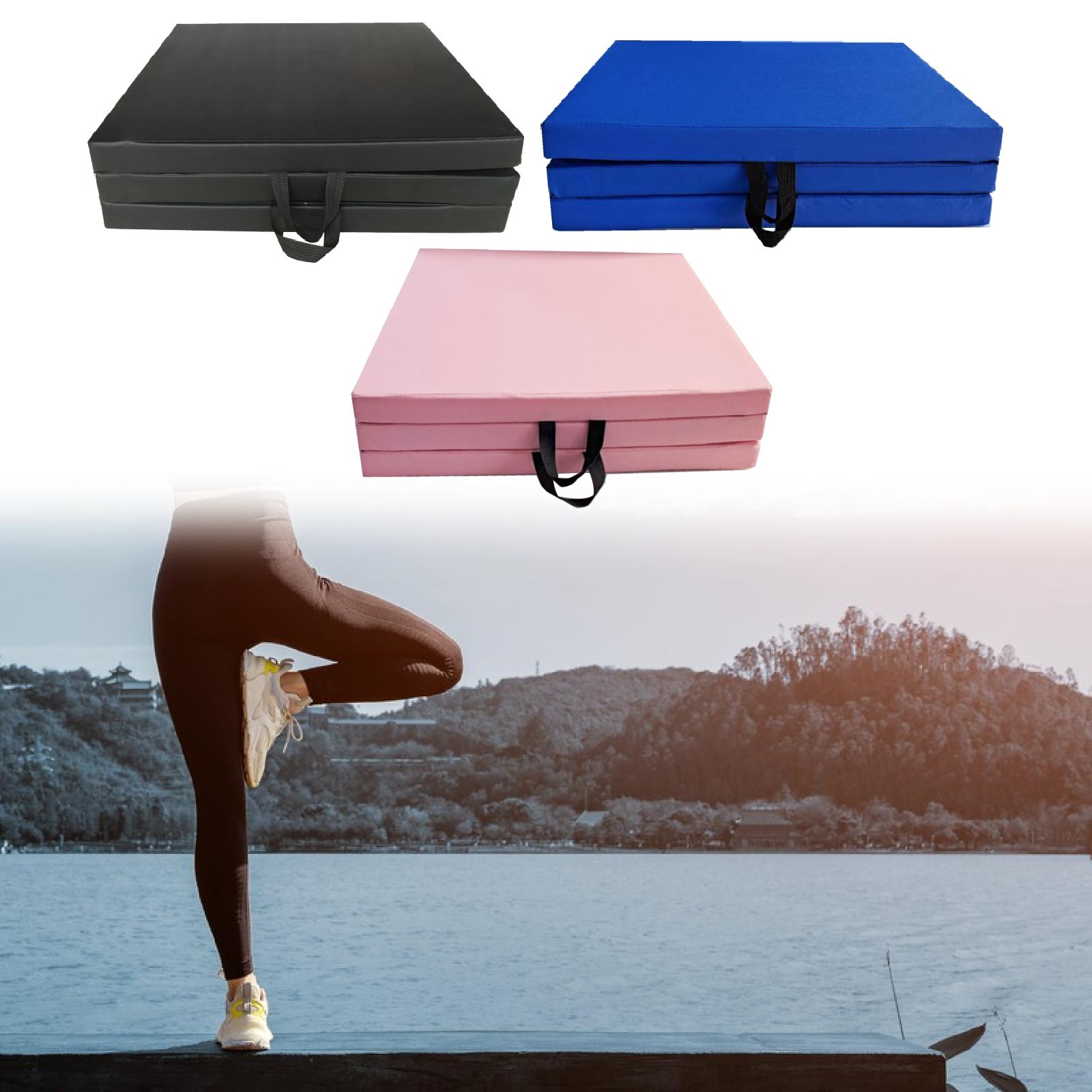 Fitness Mat Foldable Stretch P - Gymnastics Mat Thick recension och pris
