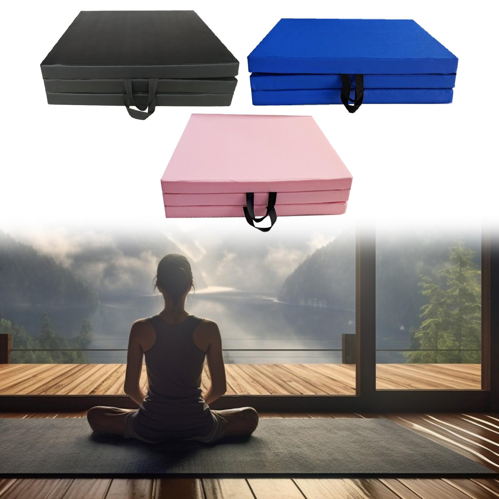 Fitness Mat Foldable Stretch P - Gymnastics Mat Thick recension och pris