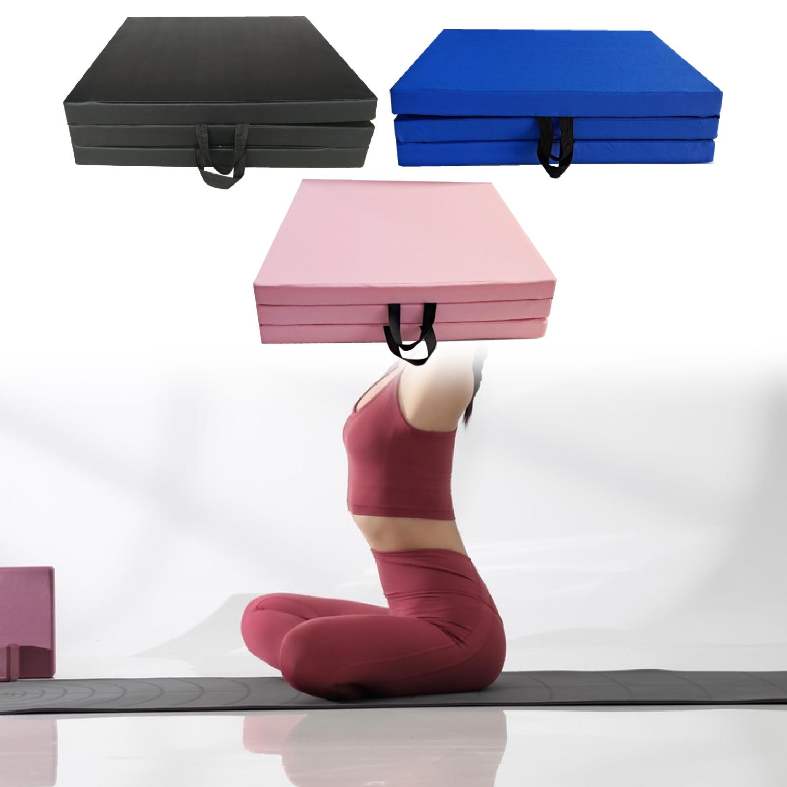 Fitness Mat Foldable Stretch P - Gymnastics Mat Thick recension och pris