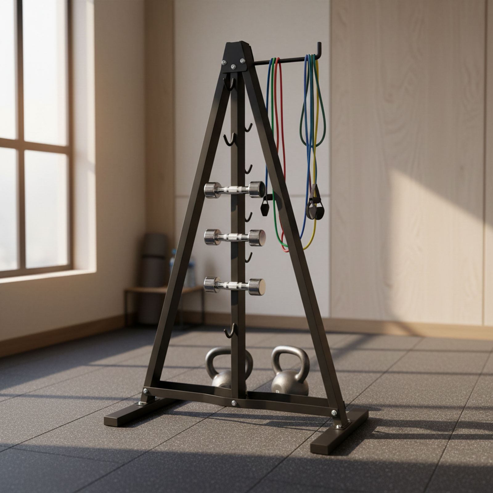 Lat Pull Down Bar Organizer wi - Home Gym Hyrox recension och pris