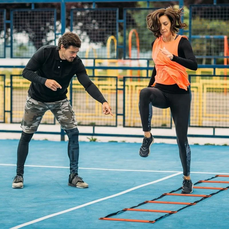 Adjustable Agility Hurdle Ladd - Agility Ladder Speed recension och pris
