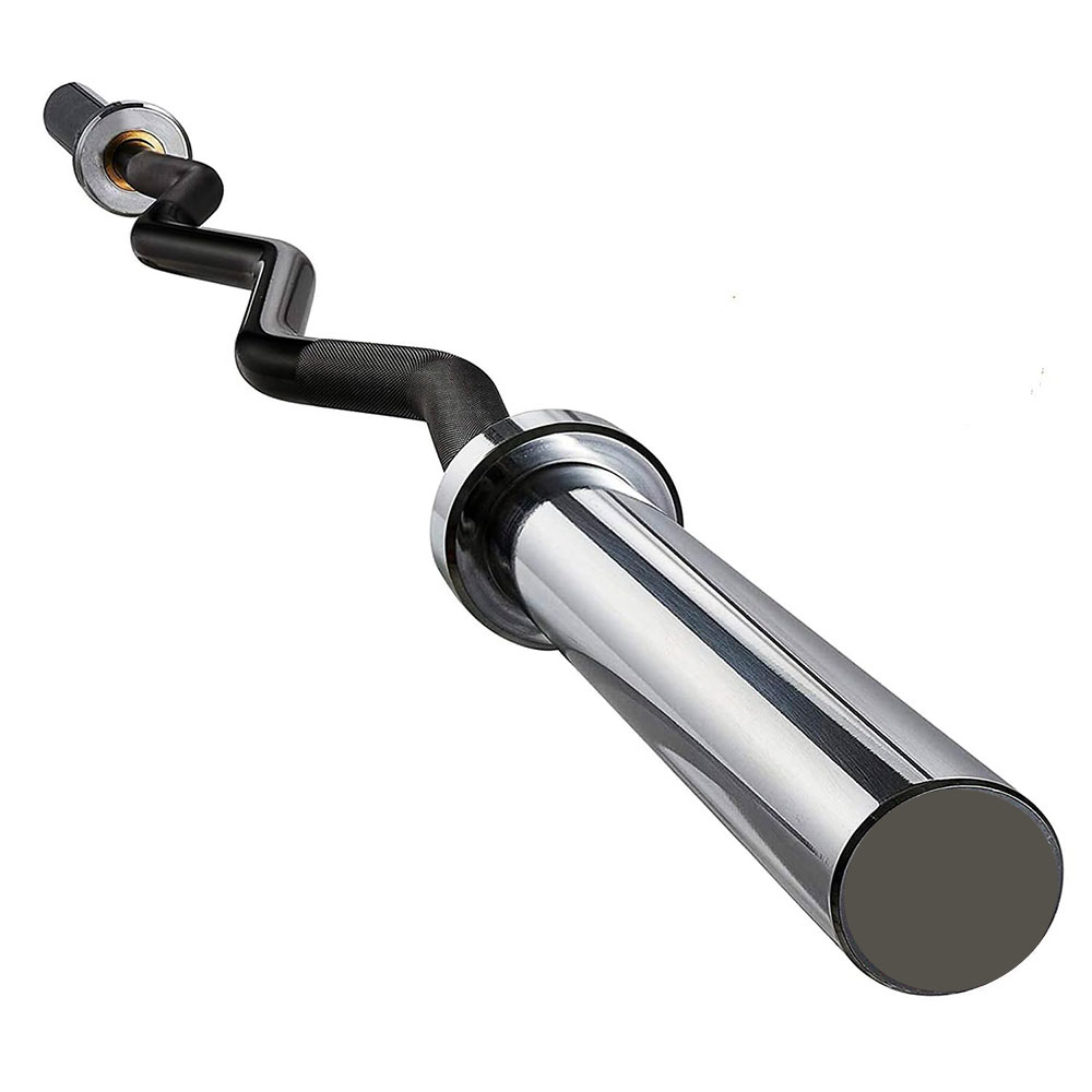 Seamless Curl Barbell Bar with - Barbell Curl Bar recension och pris