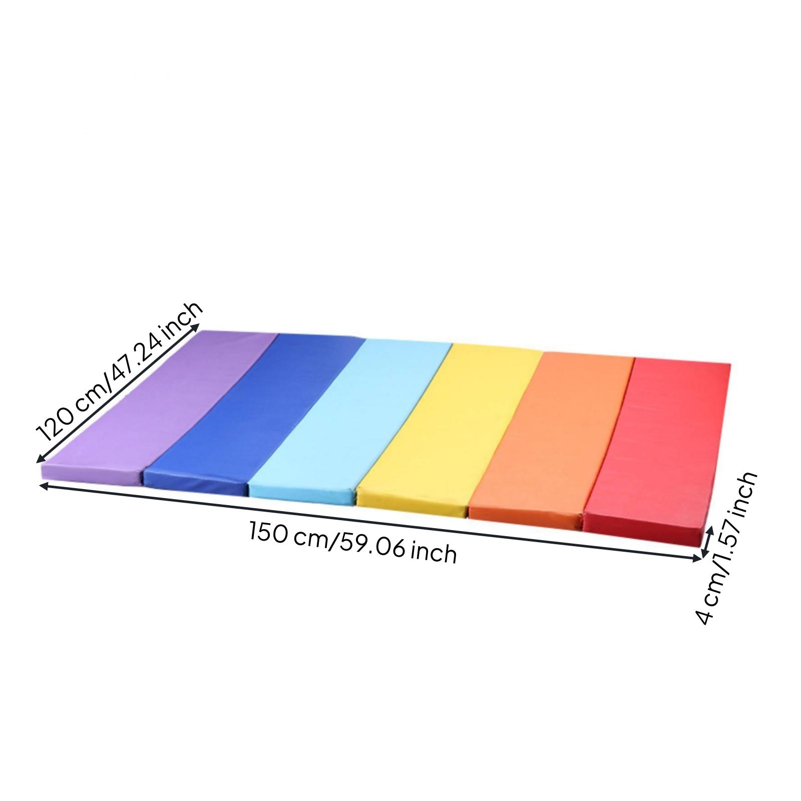 Foldable Gymnastics Mat with H - Gymnastics Mat Thick recension och pris