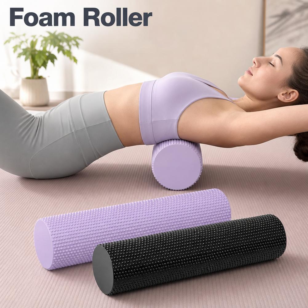 Yoga Foam Roller EVA High Dens - Home Gym Pilates recension och pris