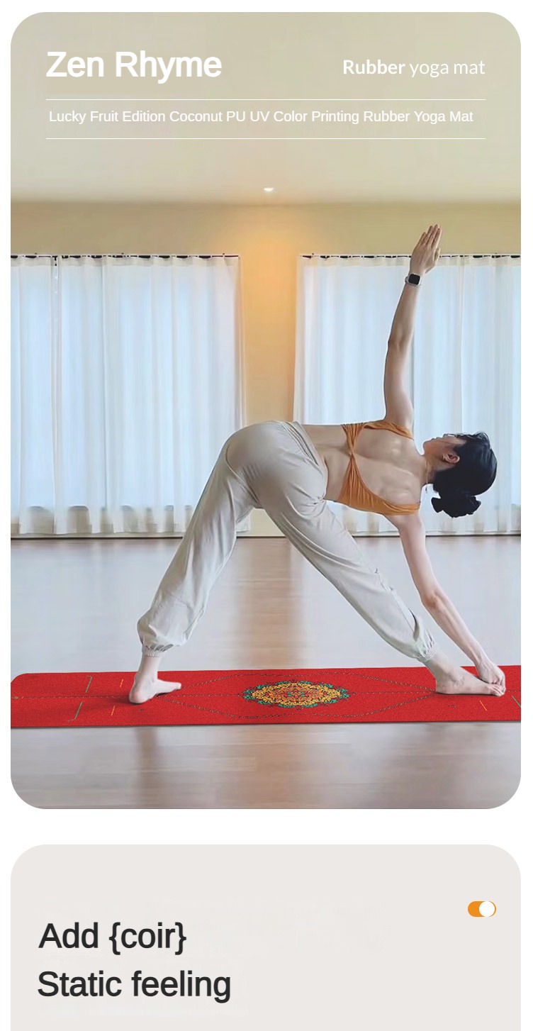Zen Rhyme Frosted Pu Natural R - Gymnastics Mat Thick recension och pris