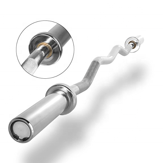 Weight Lifting bar  Chrome Str - Barbell Curl Bar recension och pris