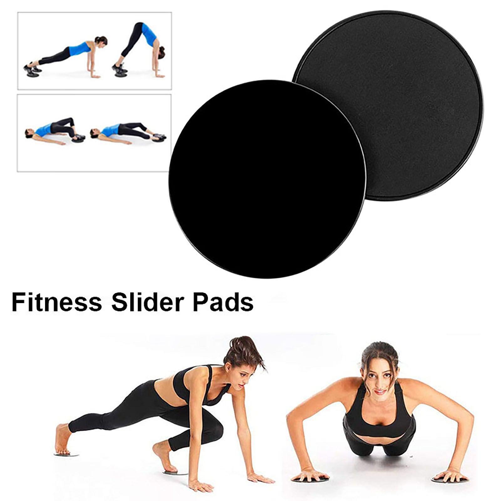 2Pcs Exercise Sliding Plate Du - Gliding Disc Slider recension och pris