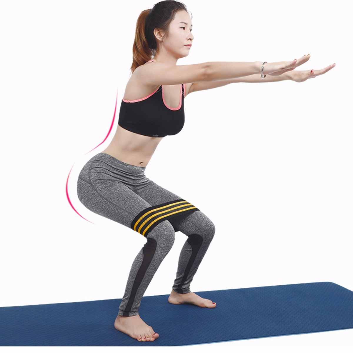 Professional Resistance Hip Ba - Home Gym Yellow recension och pris