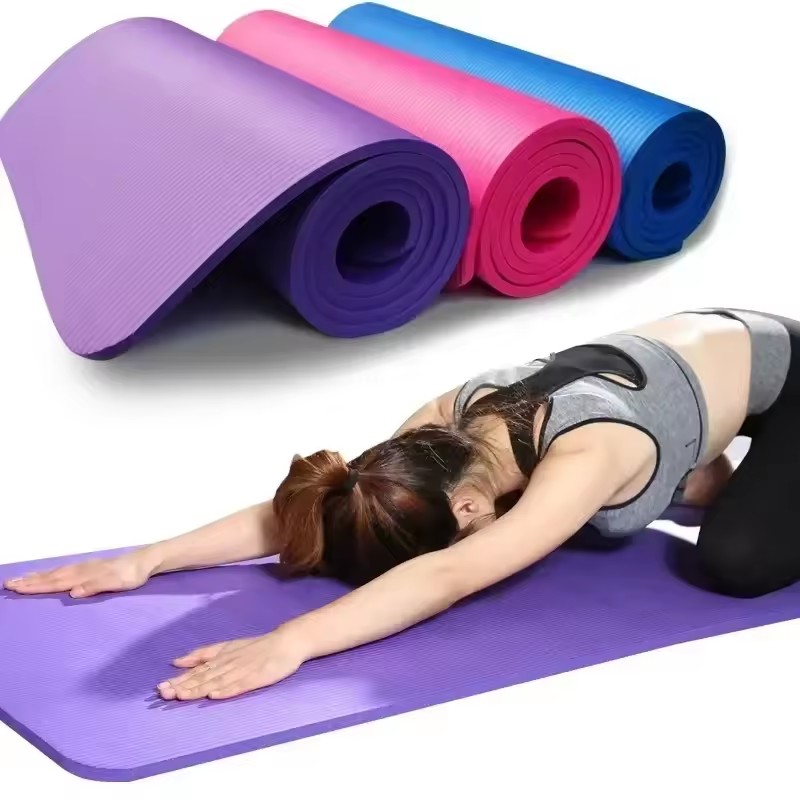 1CM Thick Yoga Mat Anti-skid S - Gymnastics Mat Thick recension och pris