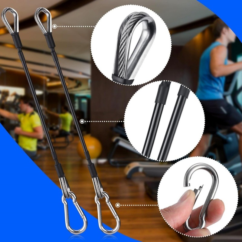 1/2Pcs 25cm Gym Cable Extensio - Home Gym Nala recension och pris