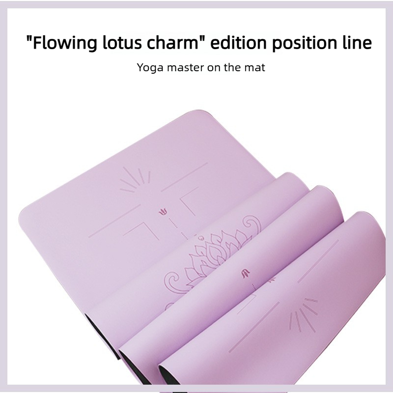 Lezyan PU Natural Rubber Yoga  - Gymnastics Mat Thick recension och pris