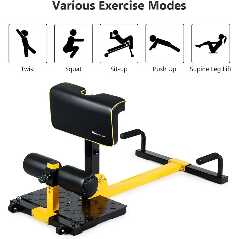 8-in-1 Multi-Functional Squat, - Home Gym Yellow recension och pris